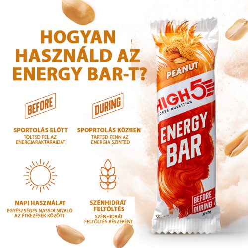 Energy Bar – Mogyoró 55g
