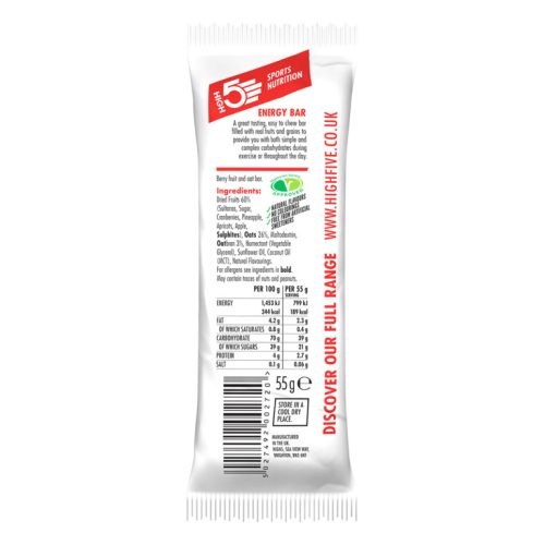 Energy Bar – Málna 12x55g