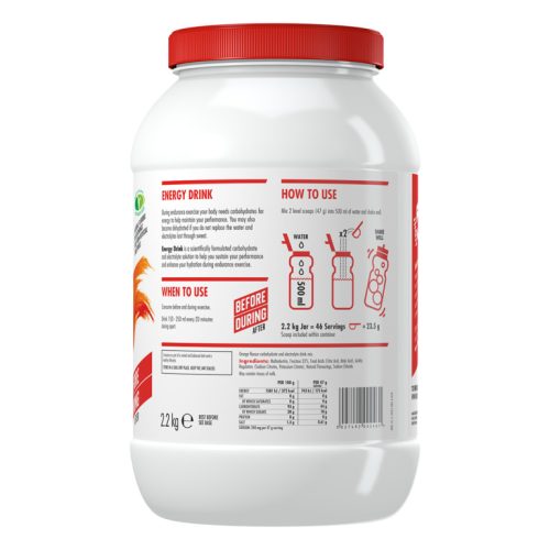 2:1 Energy Drink – Narancs 2,2kg (~46adag)