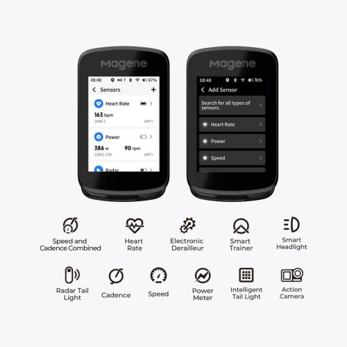Magene C606 Pro Okos GPS Kerékpár Komputer