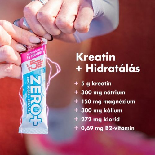 ZERO+ Creatine 16 x 11,5g tasak – berry