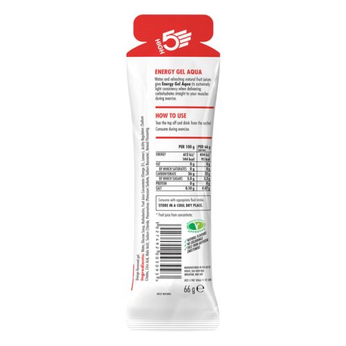 Energy Gel Aqua MIX 20x66g (10db Berry +10db Narancs)