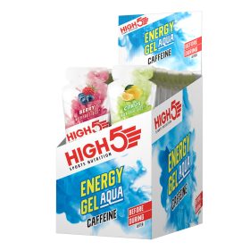 Energy Gel Aqua Caffeine MIX 20x66g (10db Berry+10db Citrus)