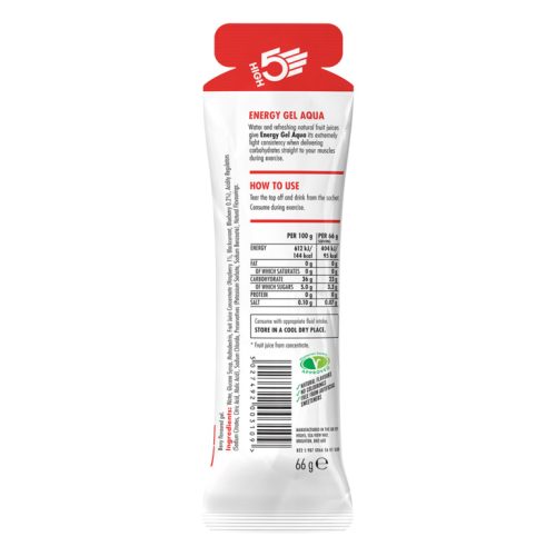 Energy Gel Aqua Caffeine MIX 20x66g (10db Berry+10db Citrus)